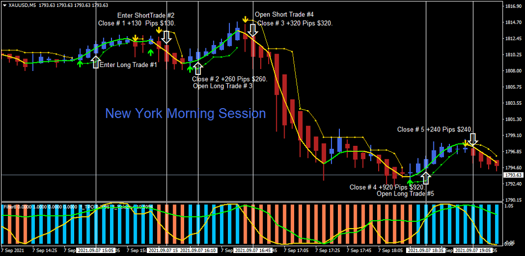 Forex Gold on MT4 Platform